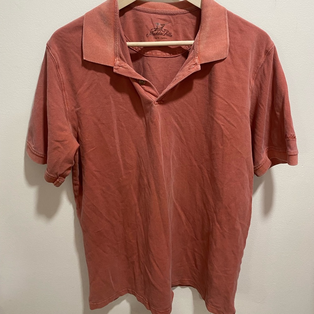 Pinkish Madda fella polo